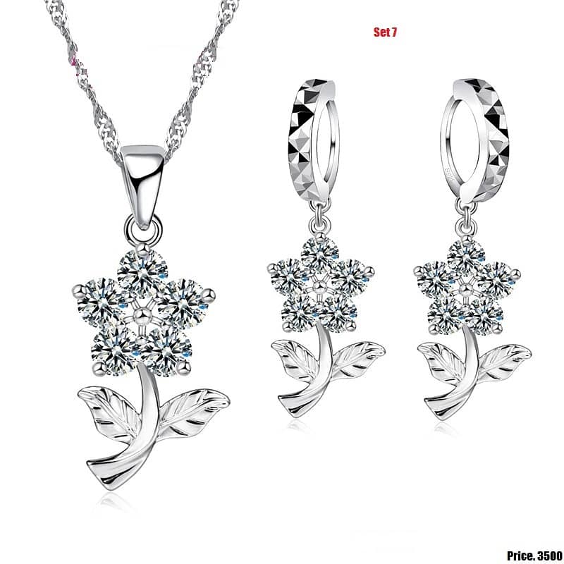 Hot Deals/Jewellery Set/Silver Jewellery/Gold Jewellery/Zircon Jewelry 3
