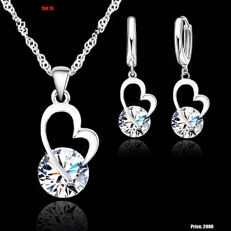 Hot Deals/Jewellery Set/Silver Jewellery/Gold Jewellery/Zircon Jewelry 7