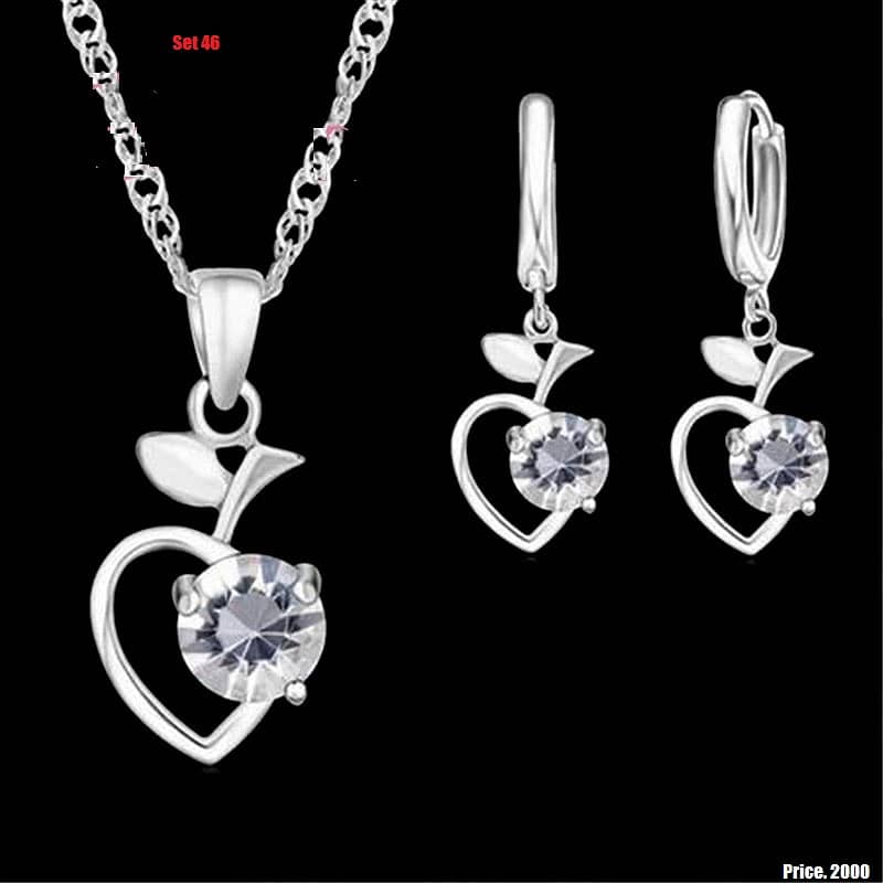 Hot Deals/Jewellery Set/Silver Jewellery/Gold Jewellery/Zircon Jewelry 8
