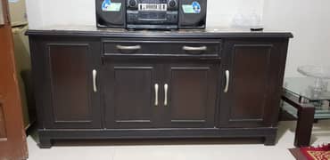 large Tv Divider with 5 seprate cabnet drawer