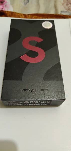 Samsung S22 Ultr official + official PTA Approved Pakistan Purchase 1