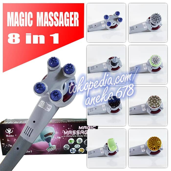 8-in-1 Magic Massager - A Complete Full Body Massager Machine 2