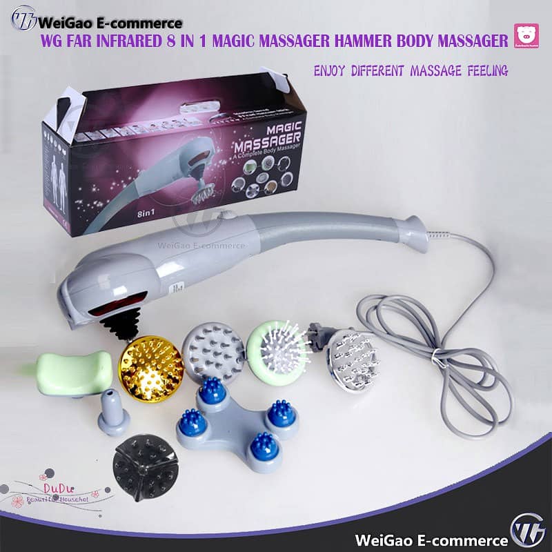 8-in-1 Magic Massager - A Complete Full Body Massager Machine 3