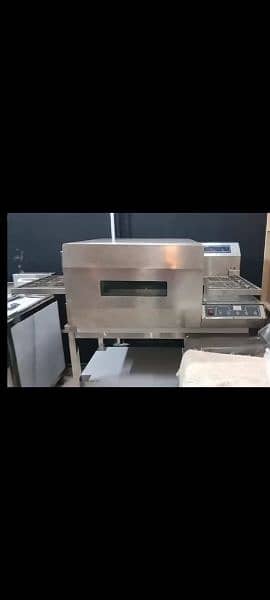 conveyor belt pizza oven 18 inches queen korean 100% geniune 4