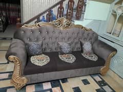 6 seater big sofa set drawing room