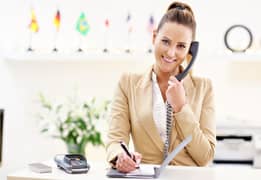 Female Receptionist required