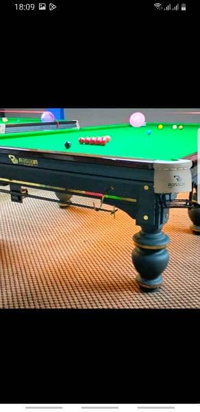 Snooker table new Billiards snooker table new Rasson 3