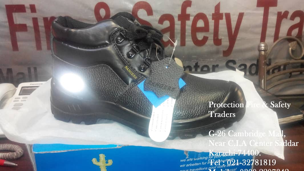 Safety Shoes Ranger Steel Toe, Mid Steel Plate, Oil Resistant S3 Stand 1