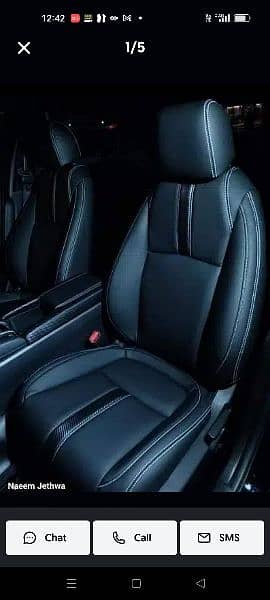 car premium leatheride seat covers 1