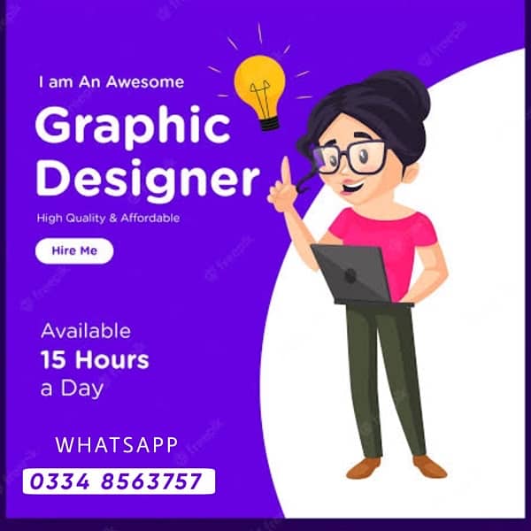 Iam a Professional Graphic Designer and Video Editor 1