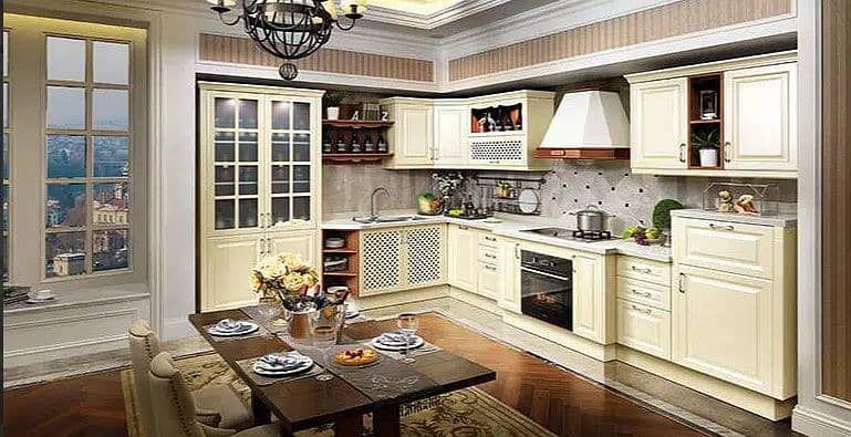 We make Latest kitchen for you L shape straightline u shape 3