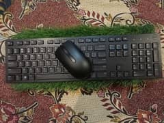 Dell Wireless Keyboard Mouse Combo KM636 & KM714  black silver