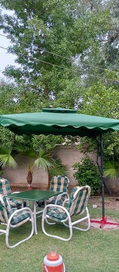 Side pole canopy Umbrella