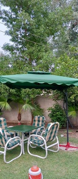 Side pole canopy Umbrella 0
