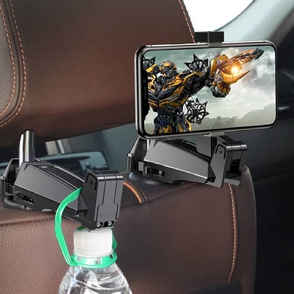 Car Rear Seat Headrest Phone Bracket Holder hook Baseus 0