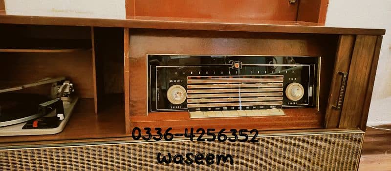 PYE Radiogram Gramophone Turntable vinyl Record player 4