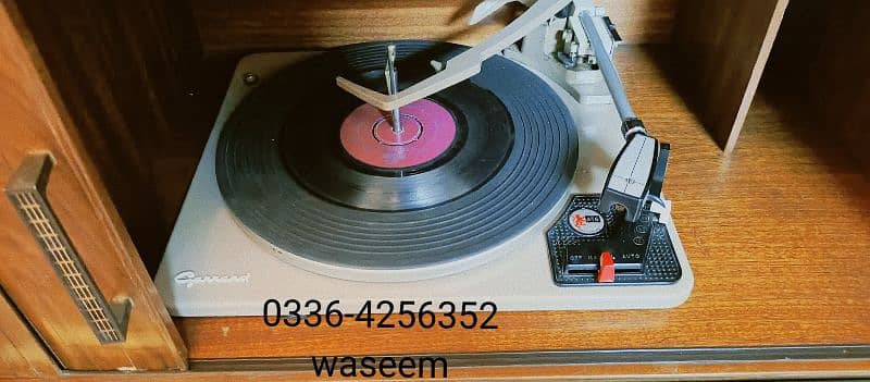 PYE Radiogram Gramophone Turntable vinyl Record player 5