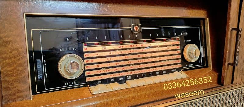 PYE Radiogram Gramophone Turntable vinyl Record player 13