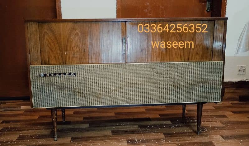 PYE Radiogram Gramophone Turntable vinyl Record player 14