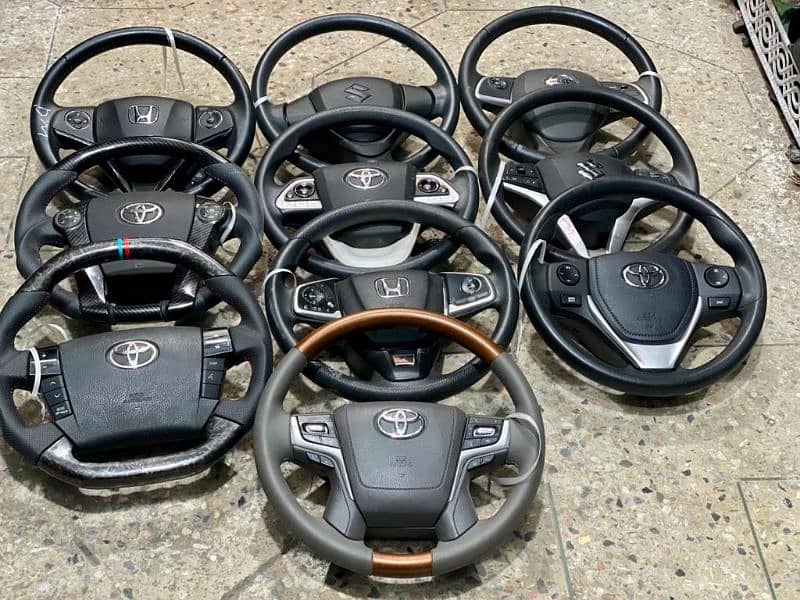 Toyota + Honda + Suzuki + daihatsu etc all kind of multimedia steering 1