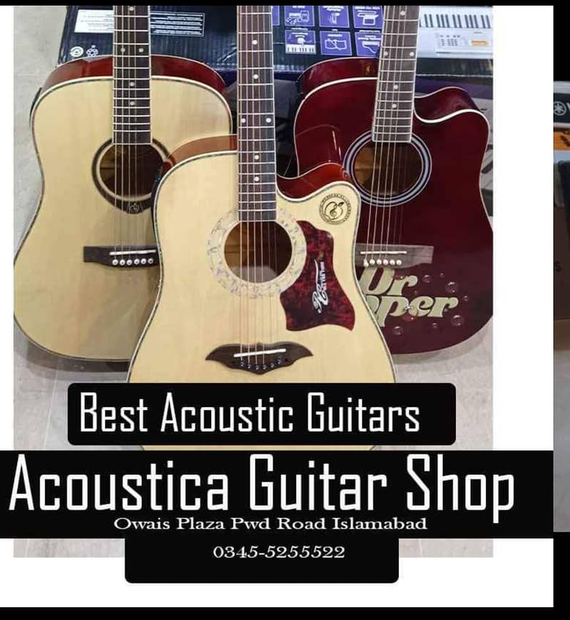 Quality guitars collection at Acoustica guitar shop 10