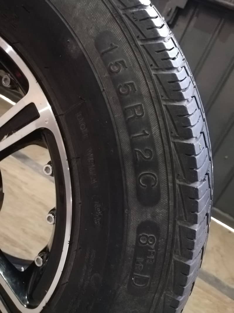 Single Alloy Rim for Car without Tyre 0