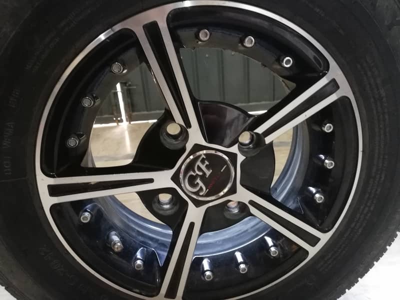 Single Alloy Rim for Car without Tyre 2