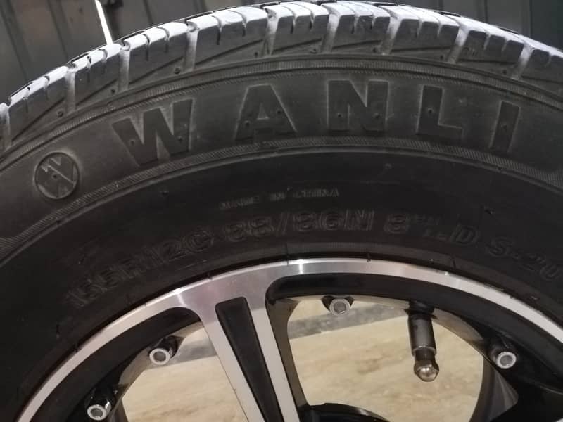 Single Alloy Rim for Car without Tyre 5