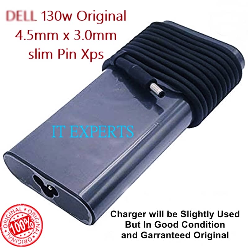 ALL LAPTOP CHARGER AVAILABLE  DELL 130w SLIM PIN 4.5 mm Xps 65w 45w 0
