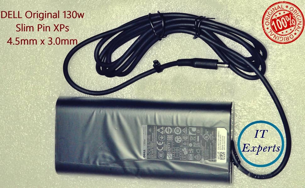ALL LAPTOP CHARGER AVAILABLE  DELL 130w SLIM PIN 4.5 mm Xps 65w 45w 6