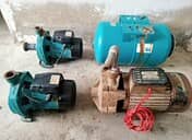 Leo Pumps, Pressure Tank and Switch for RO Plant 10