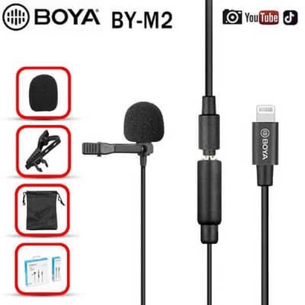 Boya BY-M2 Microphone For IPhone 1