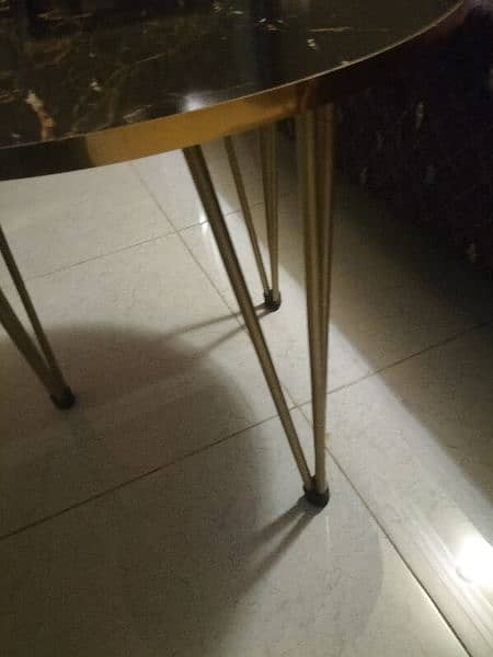 2 side tables 10000 / consol 35000/ center table 15000 8