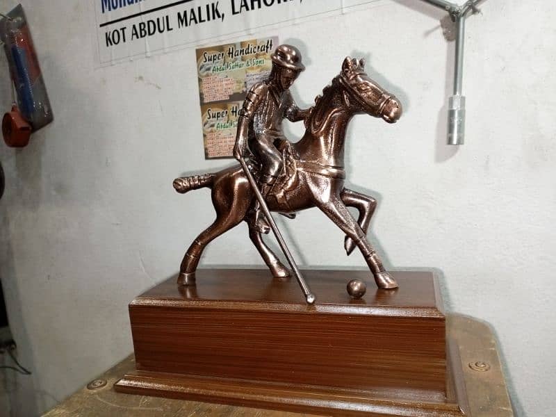 polo horse trophy 1