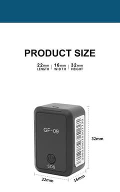 Mini Gps Gf09 tracker with sound listening feature