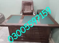 Office table leather study desk 4,5ft furniture chair home shop sofa