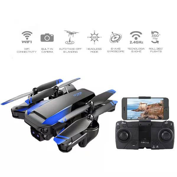 Professional 4k Drone triple camera foldable drone 03020062817 2