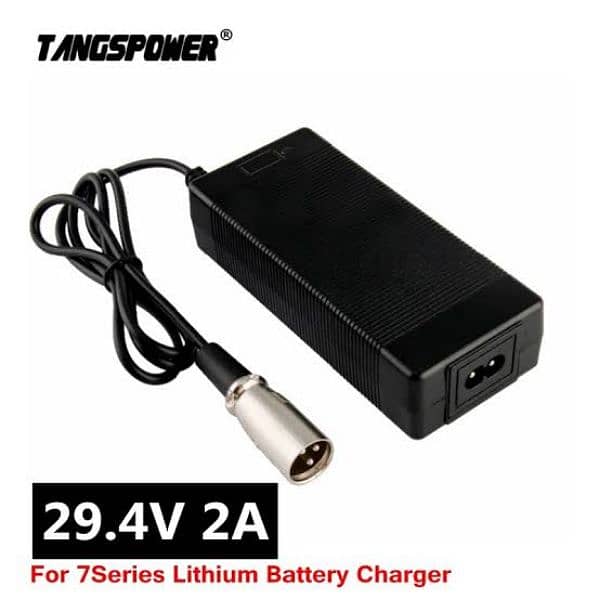 TANGSPOWER 24V 29.4V 7s  lithium battery charger 24volt 29volt 1