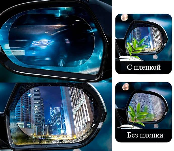 Baseus Blind Spot Convex Mirror & Baseus Rain Proof Film 3