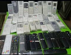 All led and lcd and ac remotes are available