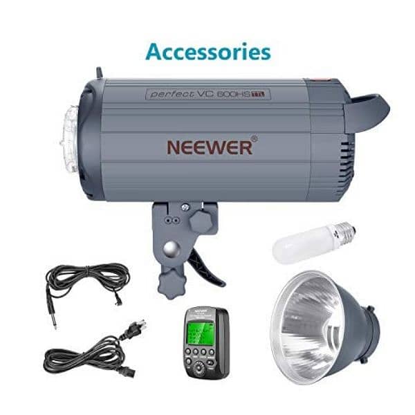 Neewer 600W TTL HSS 1/8000s GN86 Studio Strobe Flash Light Monolight 1