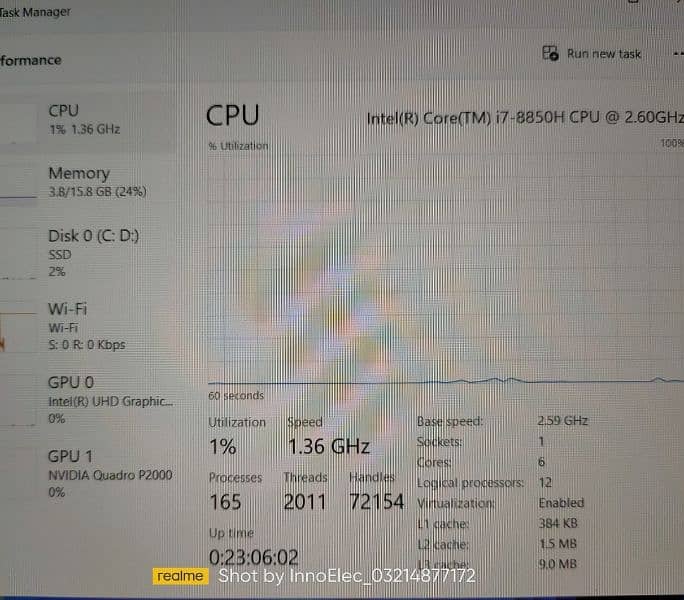 Dell Precision 5530 i7 8th Gen 16 GB RAM, 512 GB SSD, 4GB Graphic 12