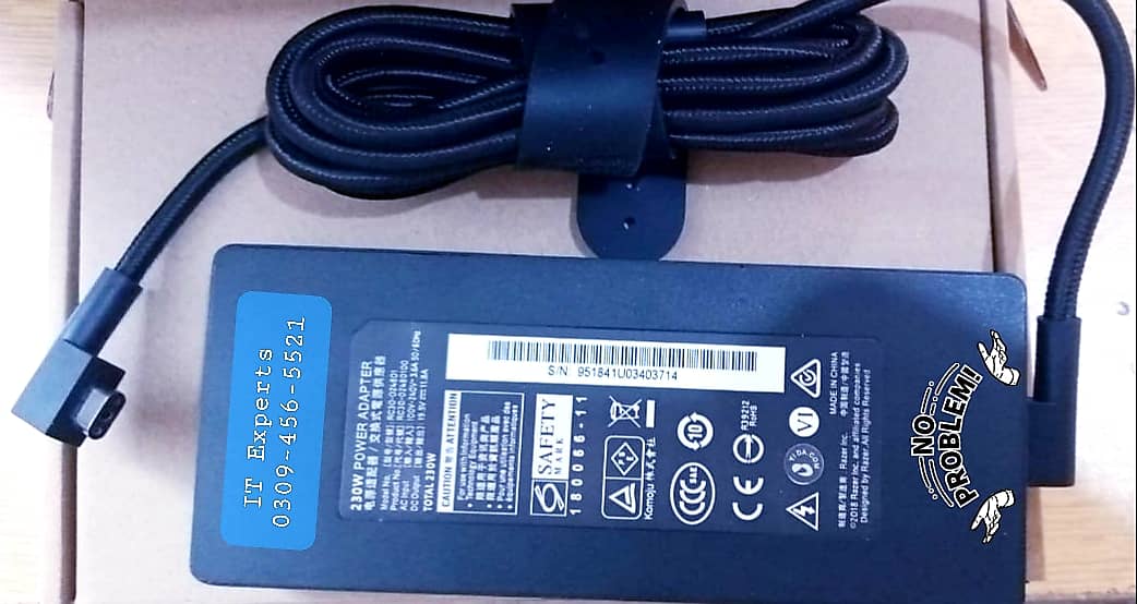 LAPTOP CHARGER HP DELL LENOVO SONY ASUS ACER MSI MACBOOK RAZER 10