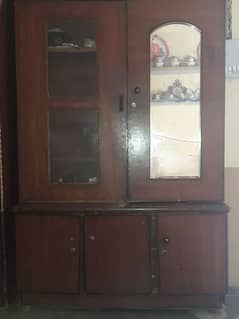 Solid Wood Show Case for Selling