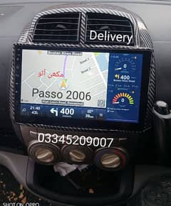 Toyota passo 2006 08 2018 Android (DELIVERY All PAKISTAN)