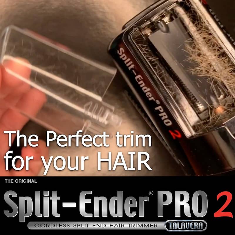 Cordless Hair Trimmer Cut Split Ends with Split-Ender PRO For Women's 5