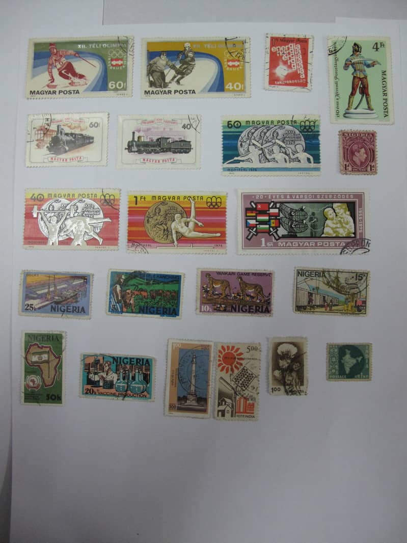 postal stamps tickets albums , one two stamps bhi khareed saktay hein. 6