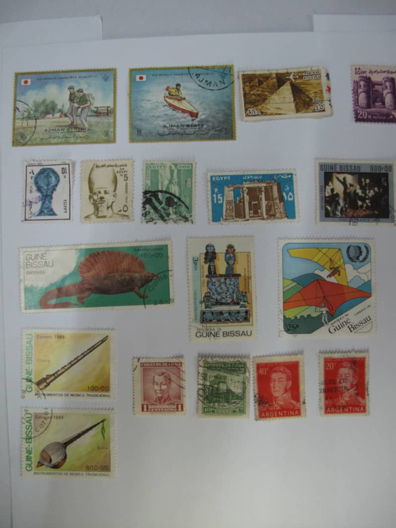 postal stamps tickets albums , one two stamps bhi khareed saktay hein. 12
