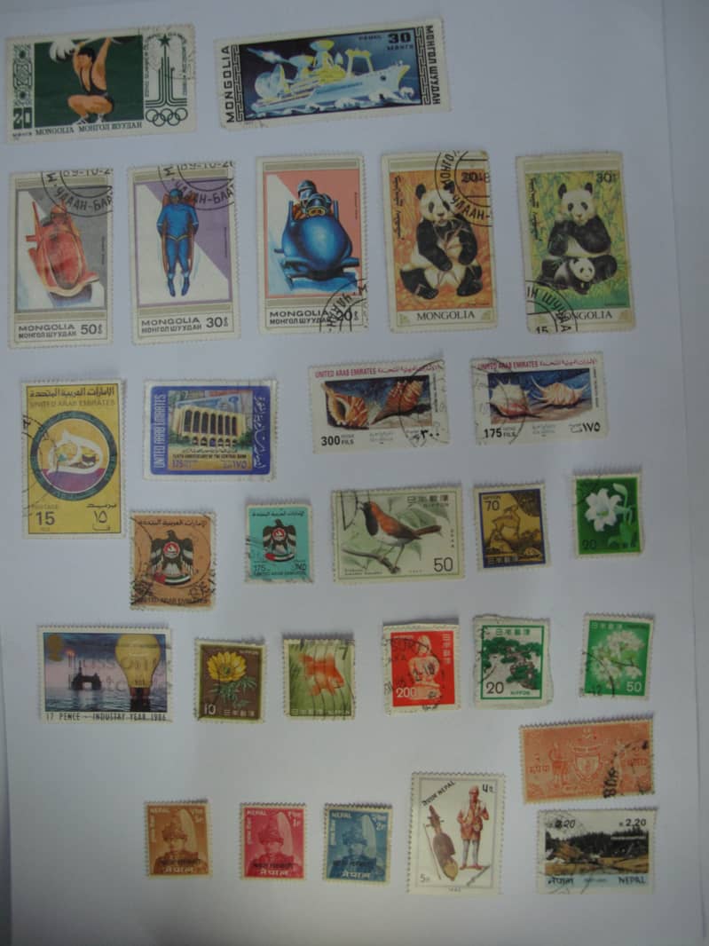 postal stamps tickets albums , one two stamps bhi khareed saktay hein. 13