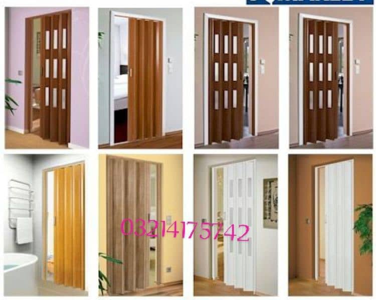 PVC Folding Doors, Room Partition,Low Price 5